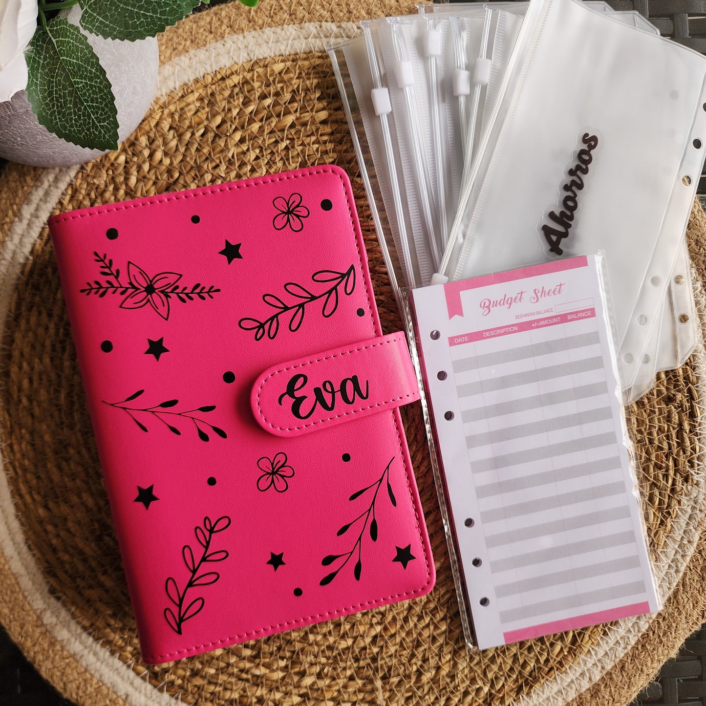 Kit de Agenda Ahorradora personalizada