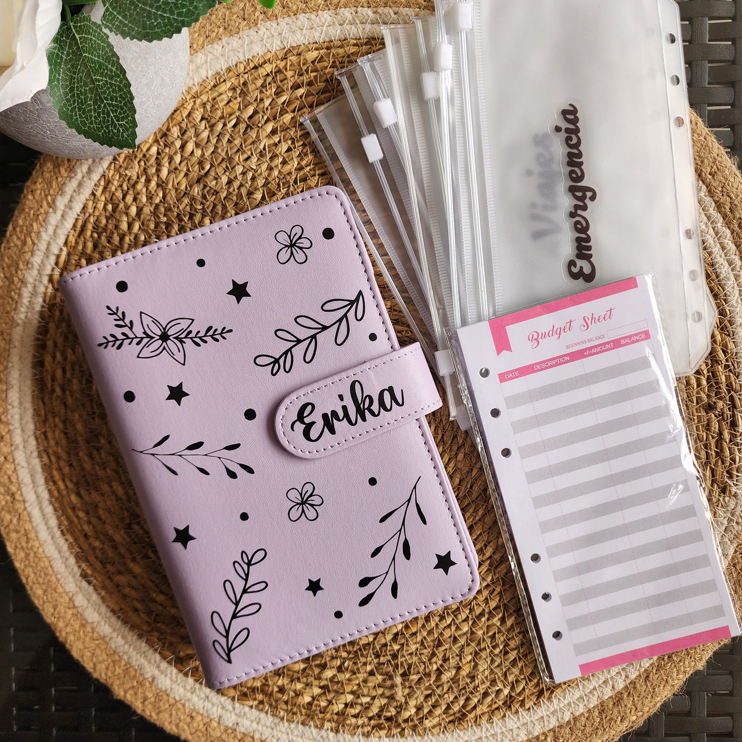Kit de Agenda Ahorradora personalizada